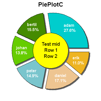 A ring graph with several formatting options adjusted (piecex2.php)